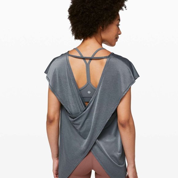 Lululemon Playful Practice Short Sleeve -- Solar Grey - Picture 3 of 7